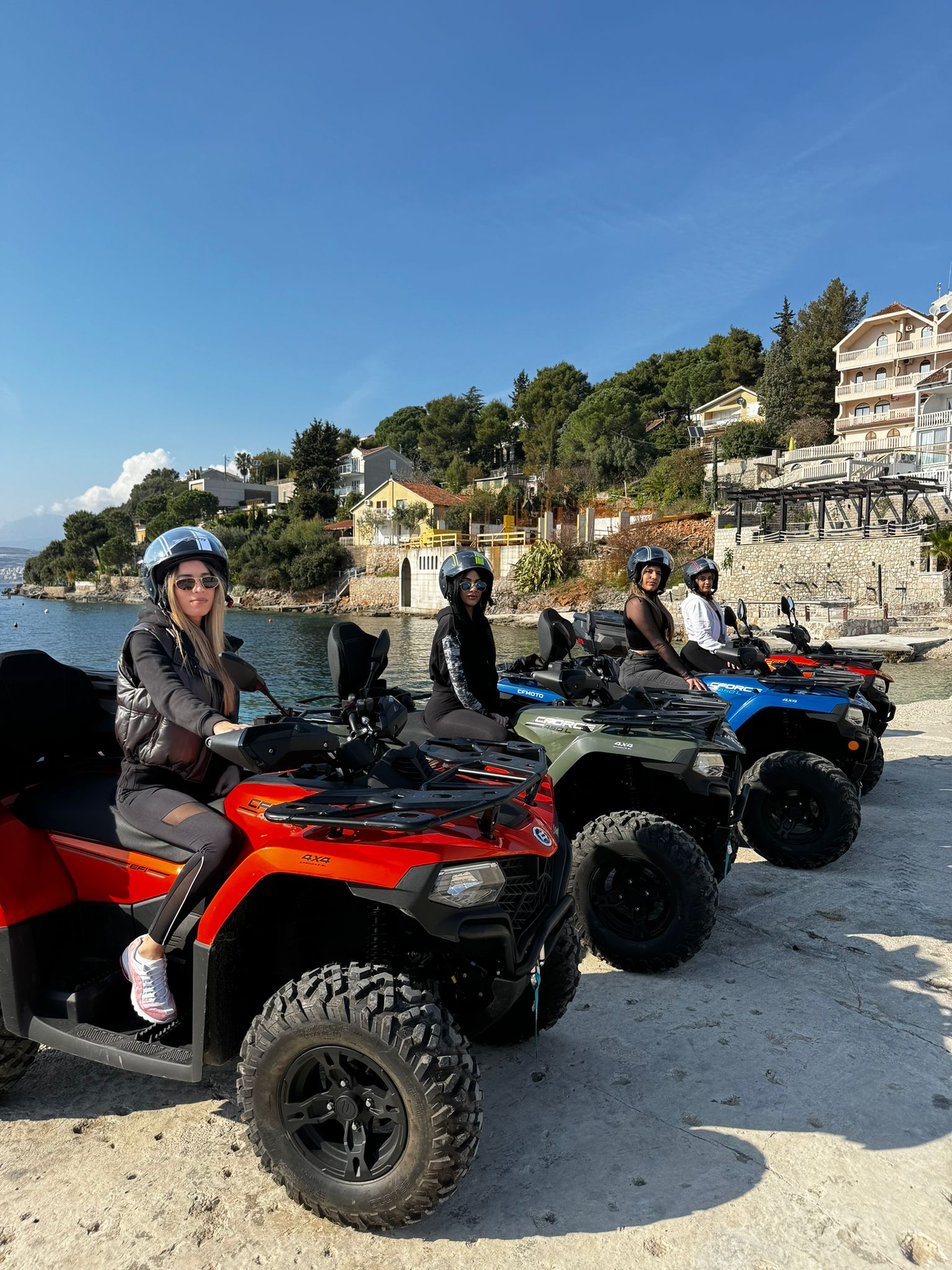 Adventurous ATV trip through Budva's hills